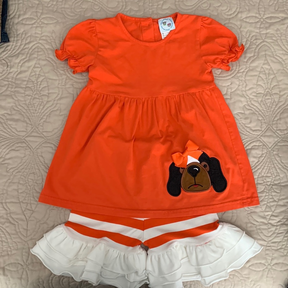 Tennessee Vols girls short set